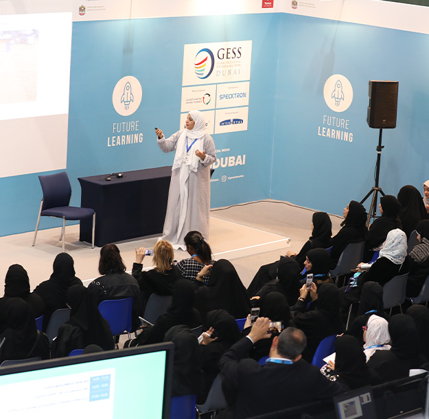 one of the 250+ speakers at GESS Dubai presenting the latest thinking and innovation